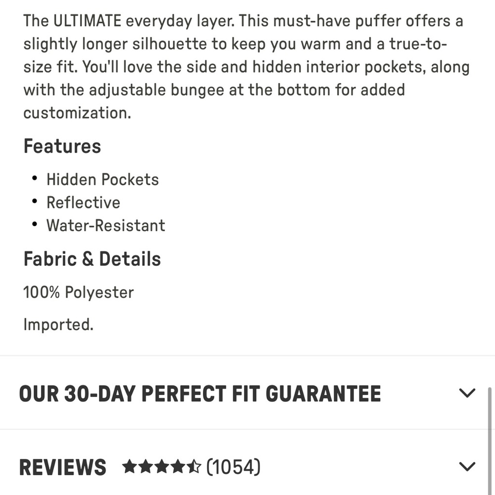 Fabletics Essential Puffer - image 4